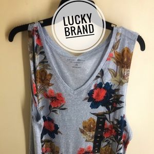 Lucky Brand floral Plus  size top